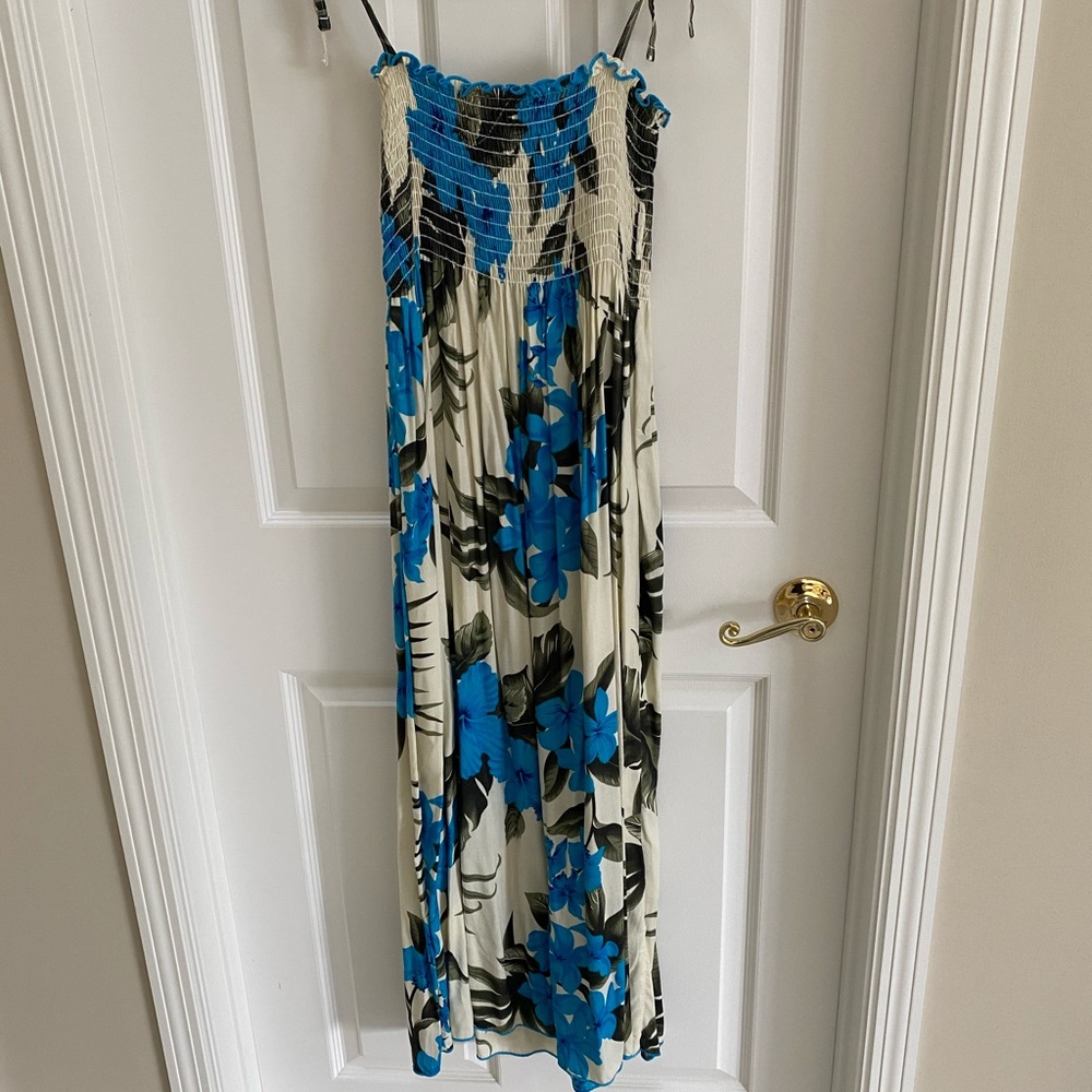 Hawaiian Floral Dress